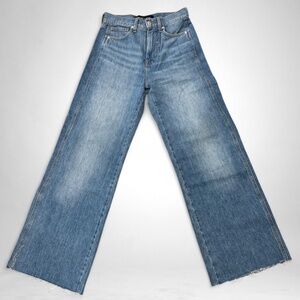 Veronica Beard Light Blue Wide Leg Jeans